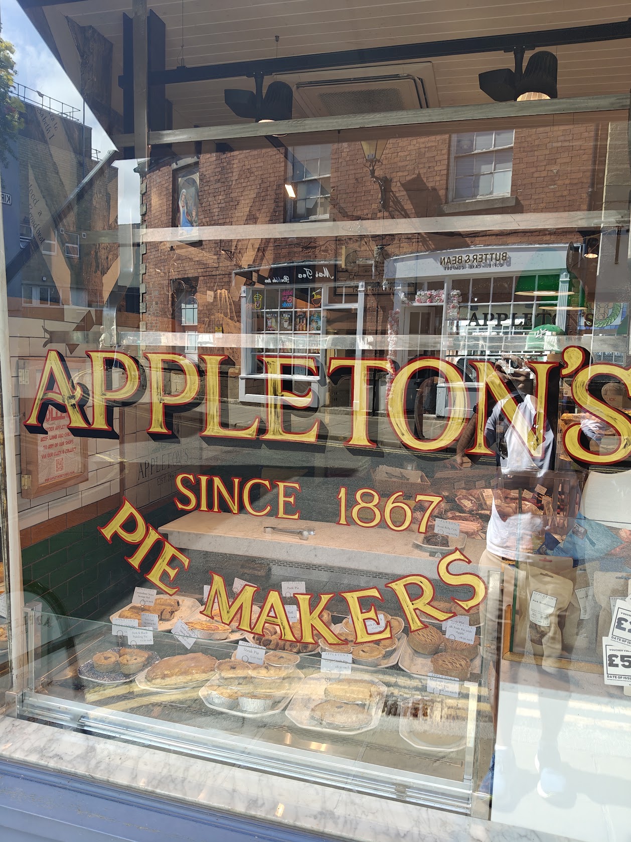 Appleton's bakery on Kirkgate in Knaresborough